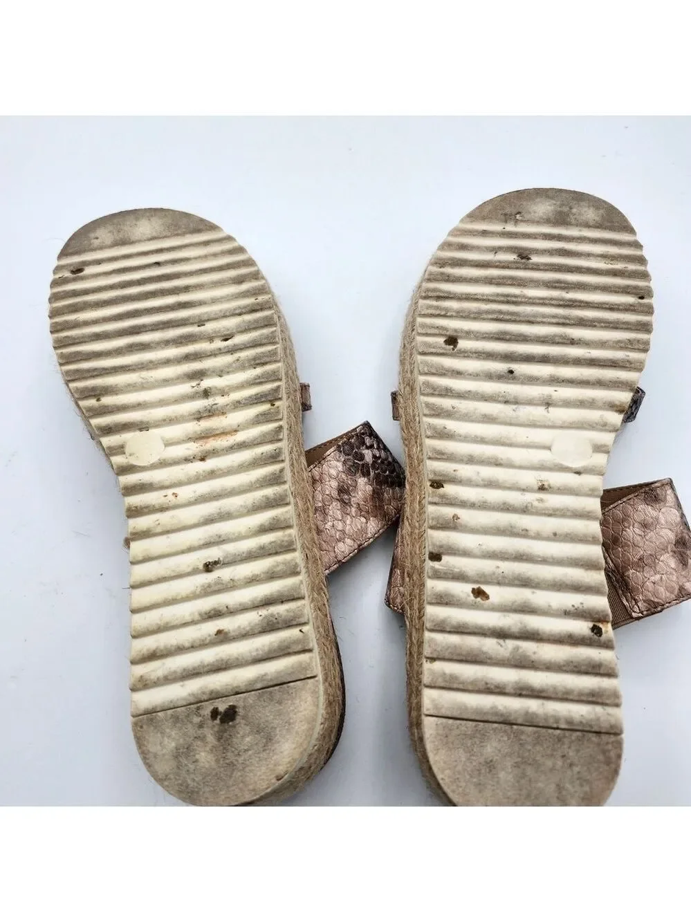 Madden Girl Brown Snake Print Espadrilles